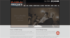 Desktop Screenshot of freezersmobiledj.com